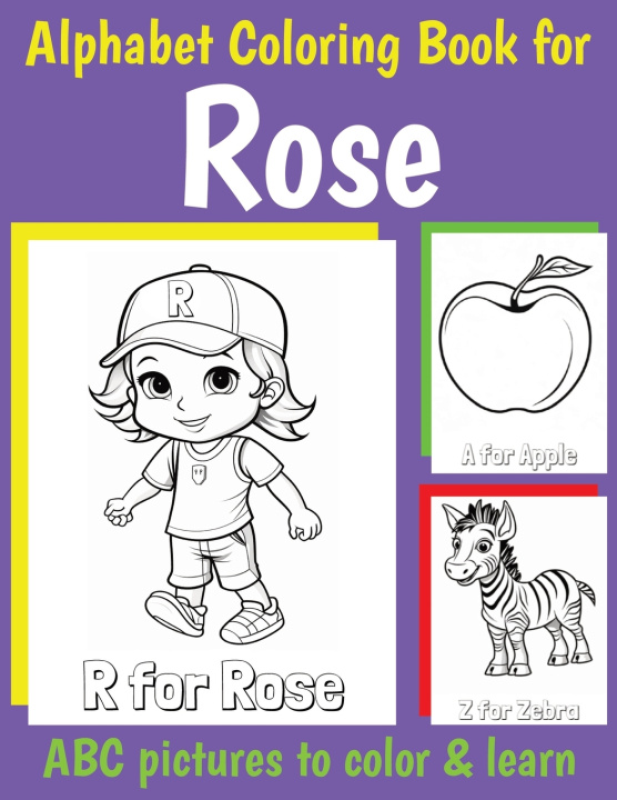 Knjiga Rose Personalized Coloring Book My Little Book Of