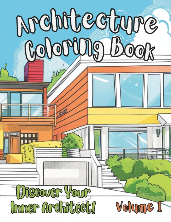 Kniha Architecture Coloring Book Masha Aspe