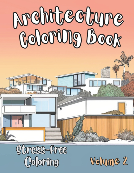 Knjiga Architecture Coloring Book Masha Aspe