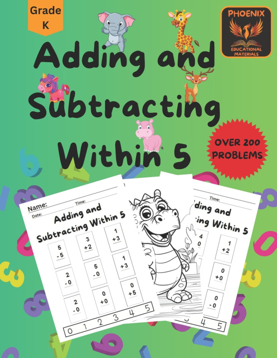 Kniha Adding and Subtracting Within 5 Patricia Park