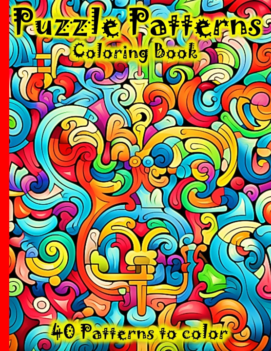 Kniha Puzzle Patterns Coloring Book VictoriuX Books