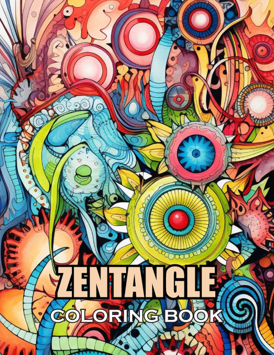Kniha Zentangle Coloring Book Ronald Henry
