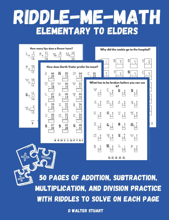 Kniha Riddle-Me-Math D Walter Stuart
