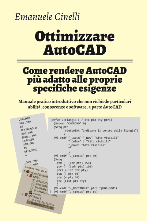 Libro Ottimizzare AutoCAD Emanuele Cinelli