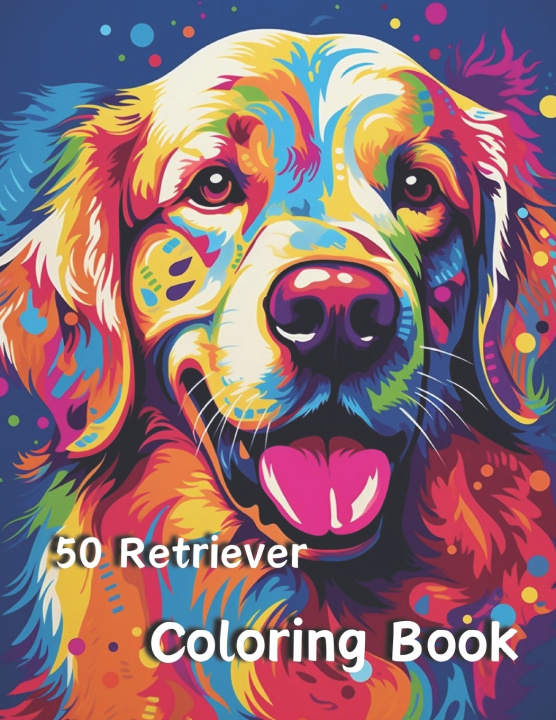 Libro 50Pcs Coloring Book for 4-8 kid Who Loves Dogs seungeun shin