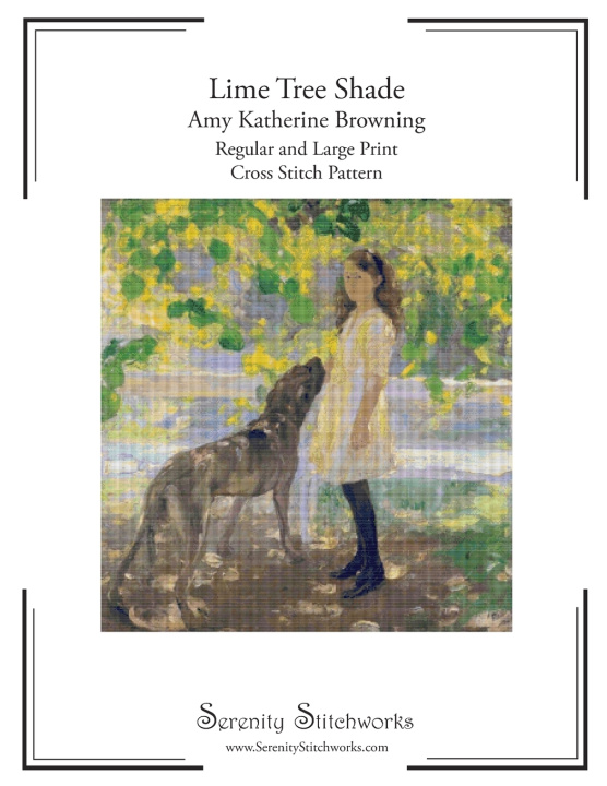 Kniha Lime Tree Shade Cross Stitch Pattern - Amy Katherine Browning Carmen Wolf