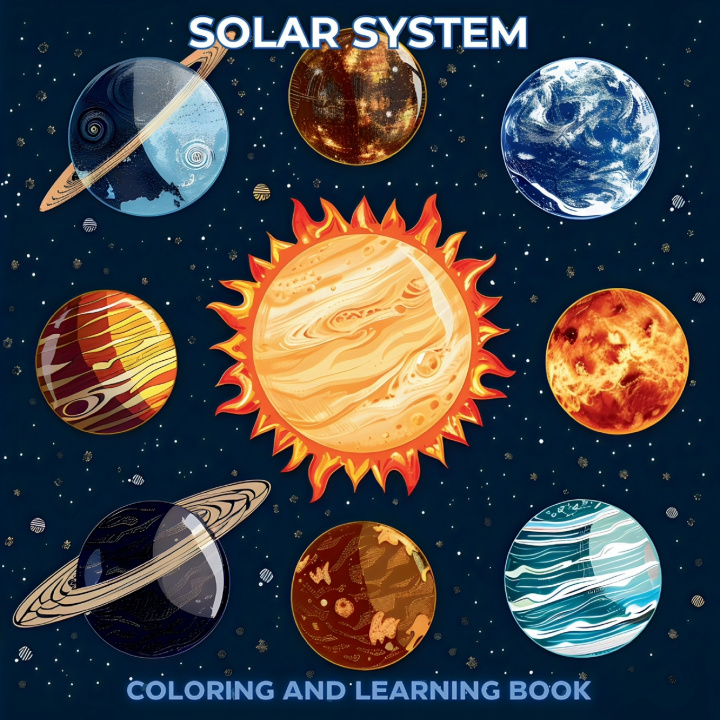 Kniha Solar System Lezina Anzorova