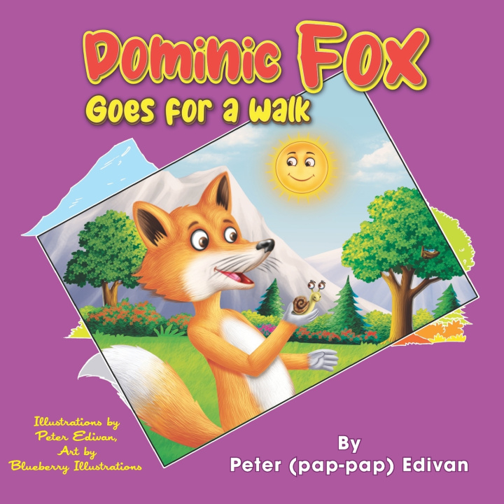 Kniha Dominic Fox goes for a walk Peter pap-pap Edivan