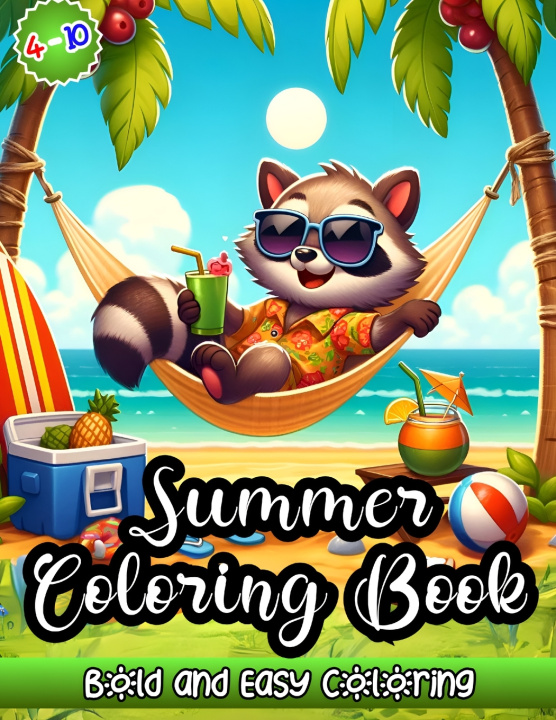 Kniha Summer Coloring Book Positive Dungeons