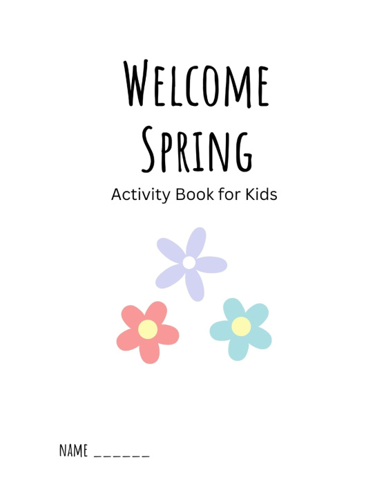 Kniha Spring Activity Book Megan Christine Belcourt