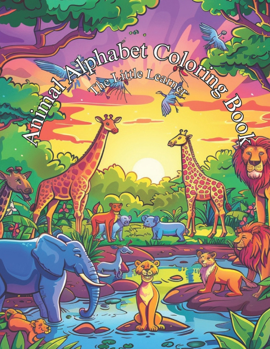 Libro Animal Alphabet Coloring Book M G S