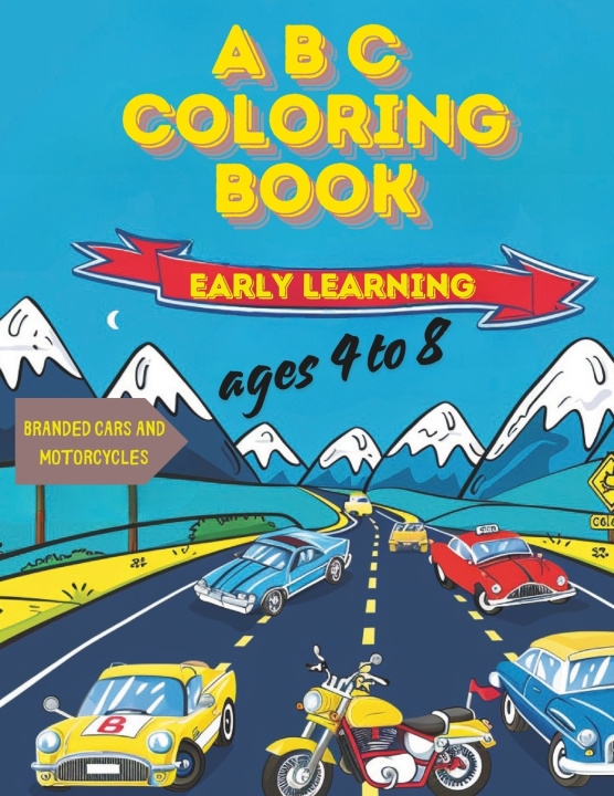 Kniha ABC Coloring book Duca's Creations