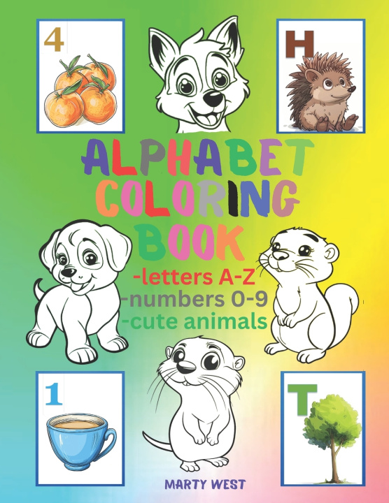 Knjiga Alphabet Coloring Book for Kids Marty West