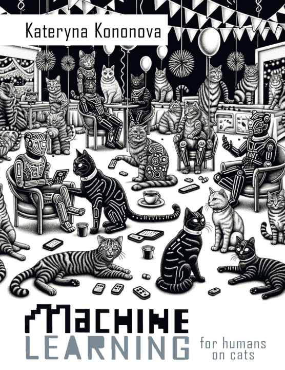 Kniha Machine Learning for Humans on Cats Kateryna Kononova