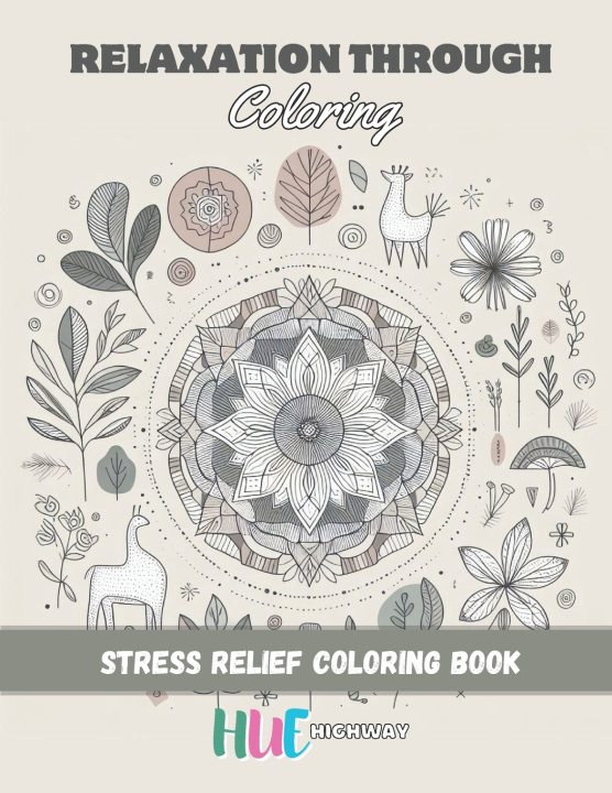Kniha Relaxation Through Coloring Hue Highway
