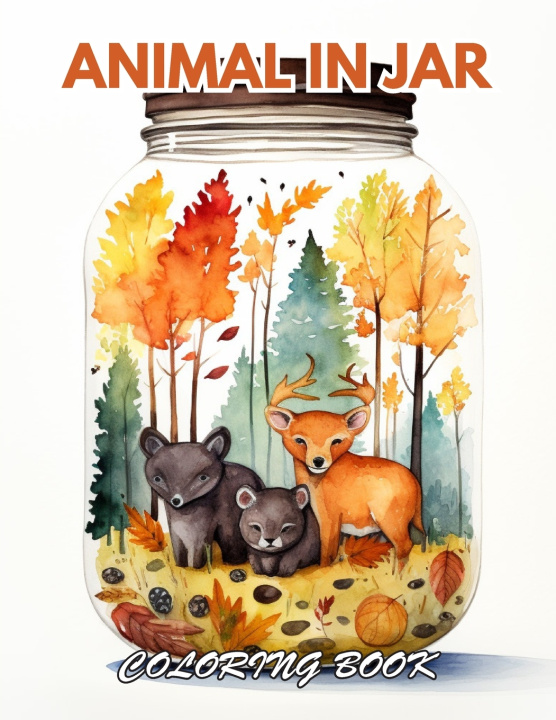 Książka Animal in Jar Coloring Book ALICE HARROLD
