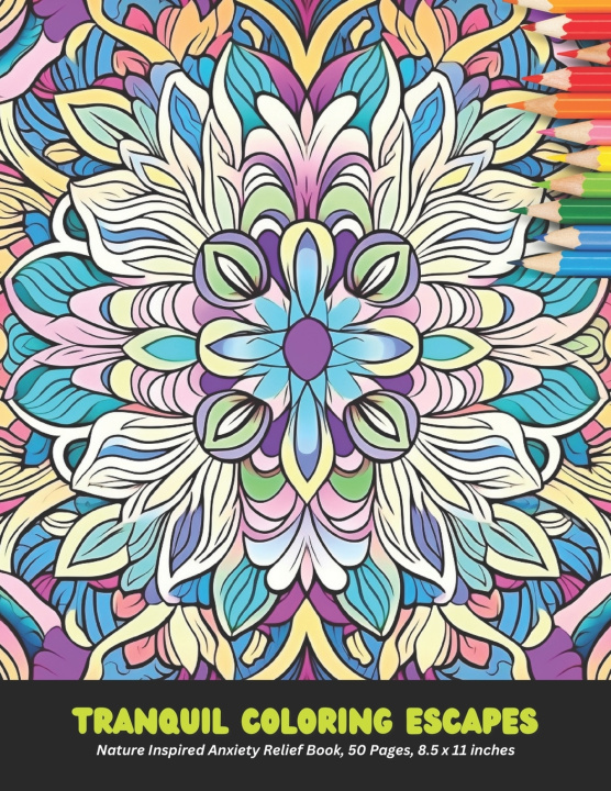 Kniha Tranquil Coloring Escapes Marwa N Curtis