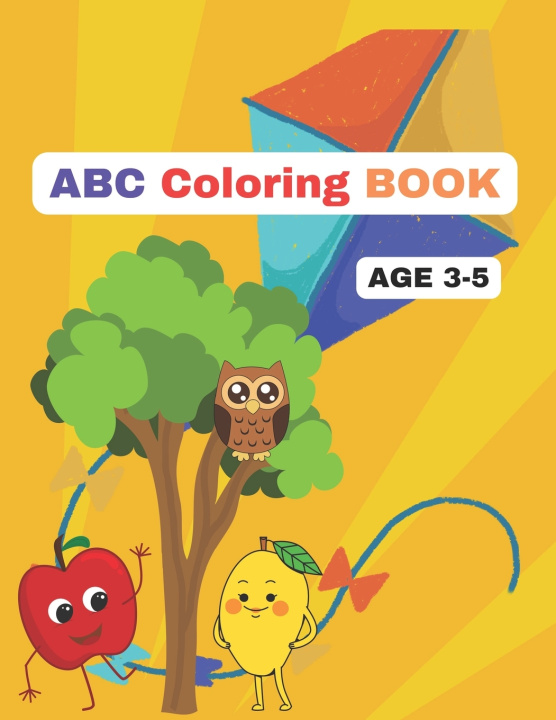 Kniha ABC Coloring Book Dina Salem