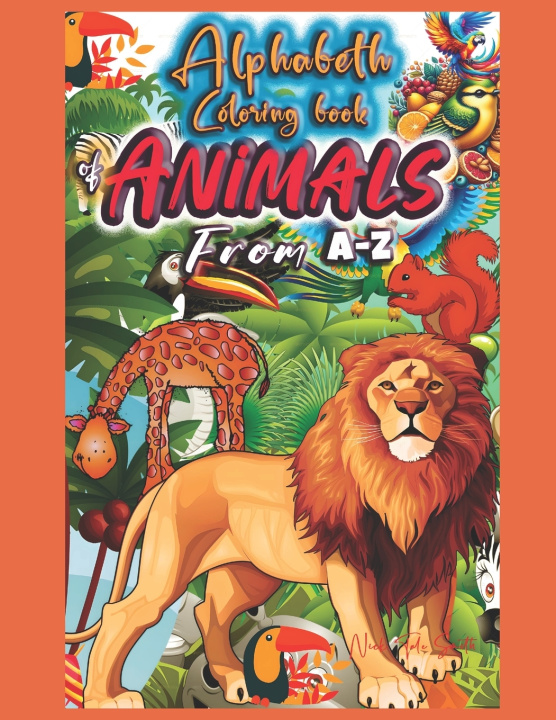 Kniha Alphabeth Coloring book of Animals Nick Tale Smith