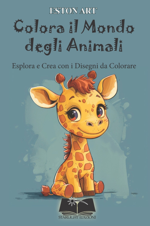 Libro Colora il Mondo degli Animali Eston Art