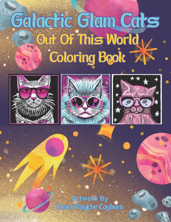Knjiga Galactic Glam Cats Black Cat Alley