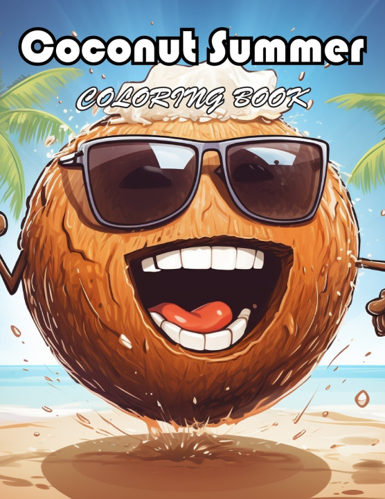 Knjiga Coconut Summer Coloring Book Hock Muna