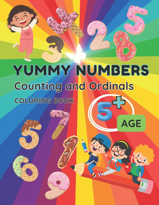 Kniha Yummy Numbers meekyong choi