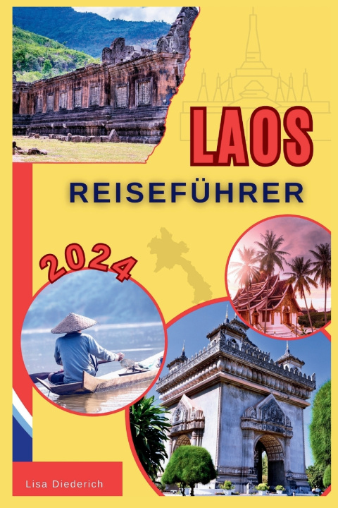 Knjiga Laos Reiseführer 2024 Lisa Diederich