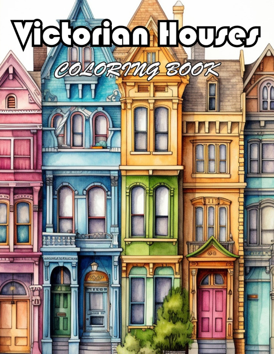 Kniha Victorian Houses Coloring Book MICHELLE KEEHNER
