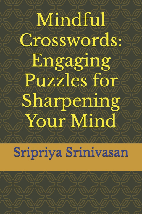 Kniha Mindful Crosswords Sripriya Srinivasan