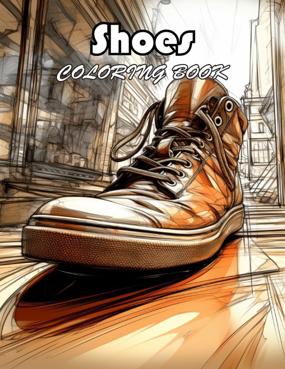 Knjiga Shoes Coloring Book Mark Patrick