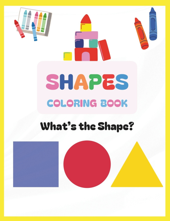 Kniha Shapes Coloring Book MichiDesign 5
