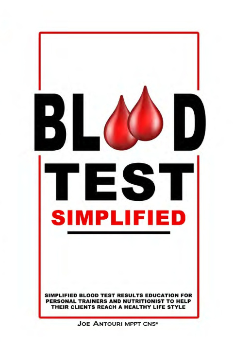 Knjiga Blood Test Simplified Joe Antouri