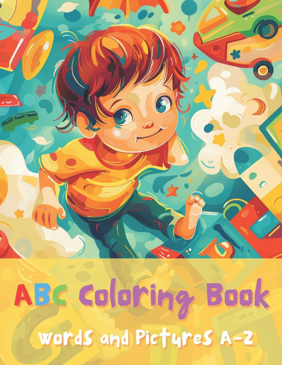 Knjiga ABC Coloring Book Judy Kem