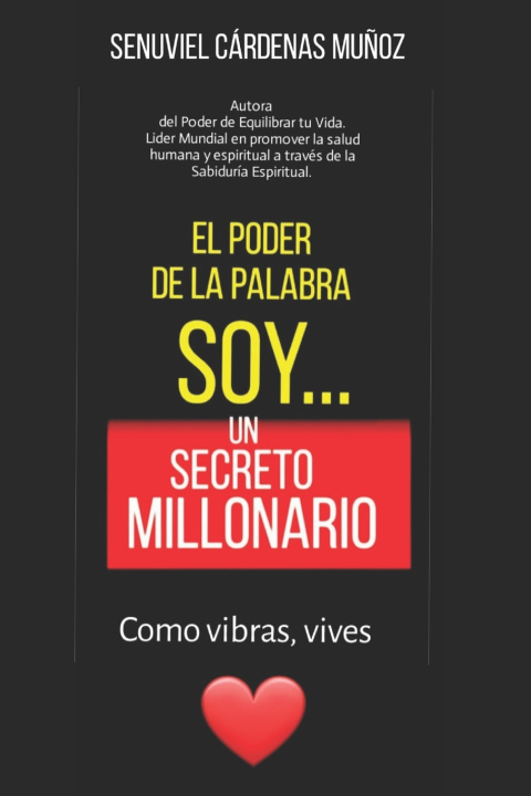 Kniha EL PODER DE LA PALABRA SOY... SENUVIEL CÁRDENAS MUÑOZ
