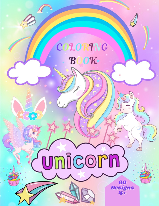 Kniha Unicorn Coloring Book Meera Mayuran