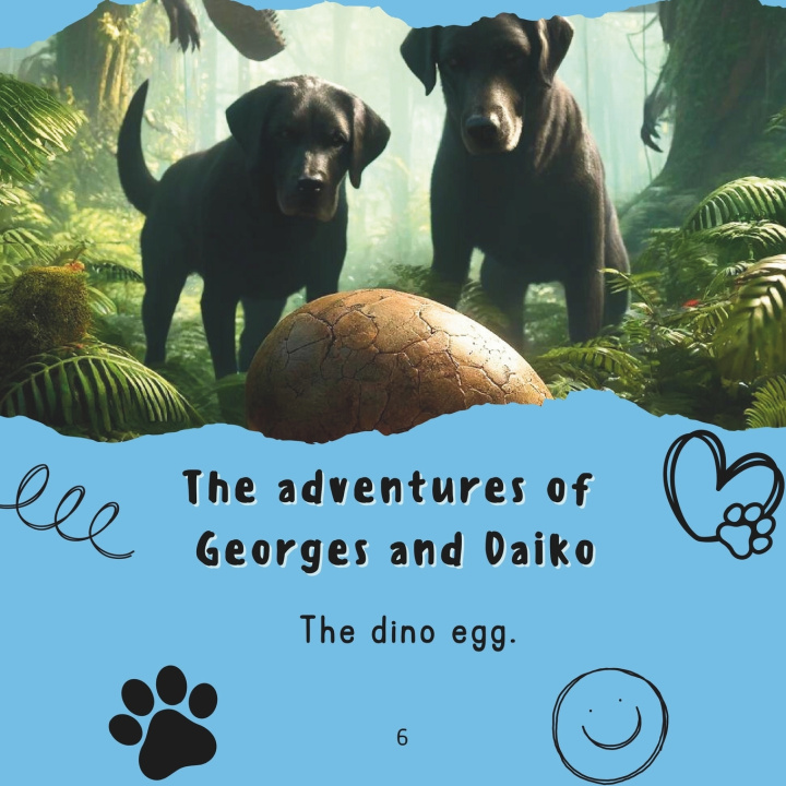 Kniha The dino egg. Eva Books