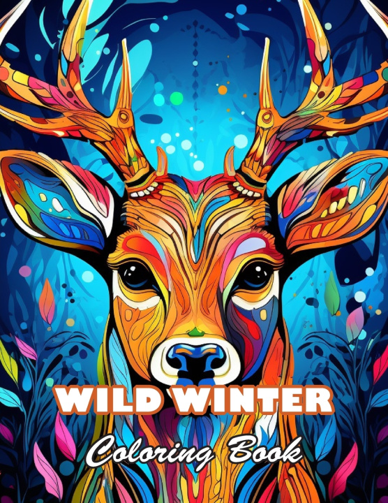 Boek Wild Winter Coloring Book AMANDA JOHNSON