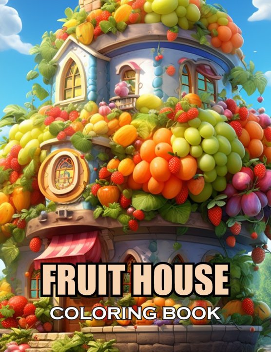Kniha Fruit House Coloring Book Phepa Bim