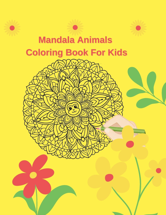 Libro Mandala Animals Coloring Book for Kids Gemy willson