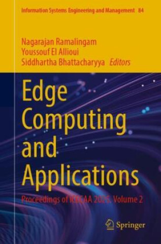 Kniha Edge Computing and Applications Nagarajan Ramalingam