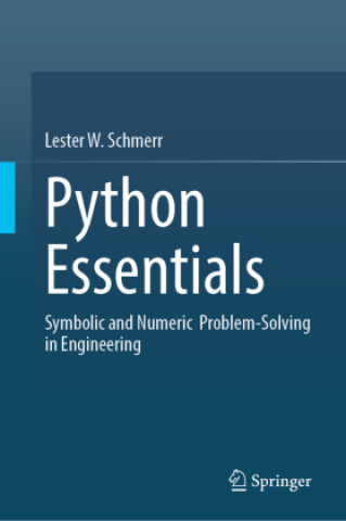Könyv Python Essentials Lester W. Schmerr