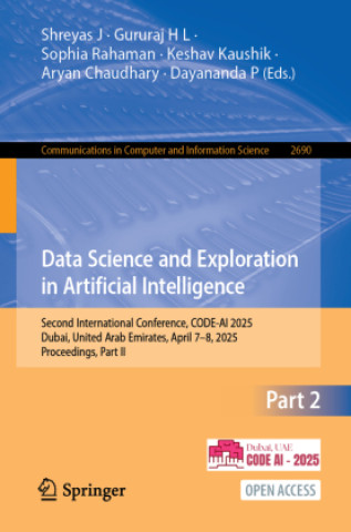 Kniha Data Science and Exploration in Artificial Intelligence Shreyas J