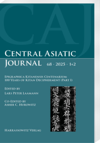 Książka Central Asiatic Journal 68 (2025) 1+2 Lars Peter Laamann