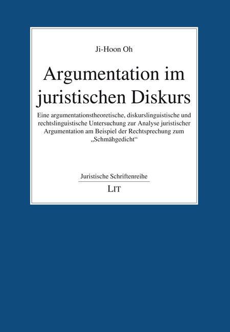 Knjiga Argumentation im juristischen Diskurs Ji-Hoon Oh