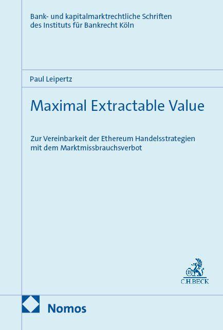 Kniha Maximal Extractable Value Leipertz