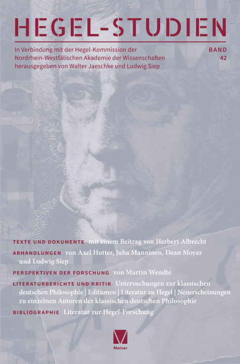 Buch Hegel-Studien 42 Walter Jaeschke