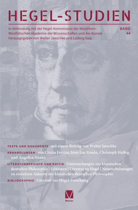 Buch Hegel-Studien 44 Walter Jaeschke