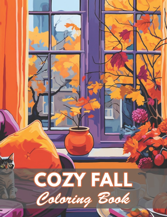 Kniha Cozy Fall Coloring Book Norm Mie