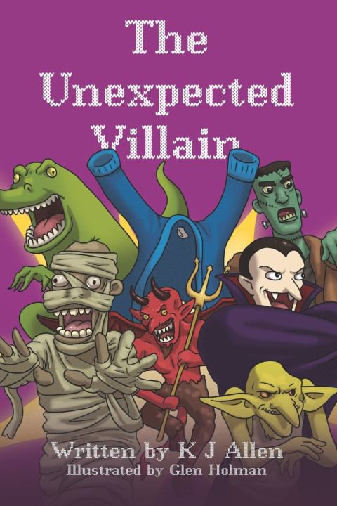 Knjiga The Unexpected Villain K J Allen